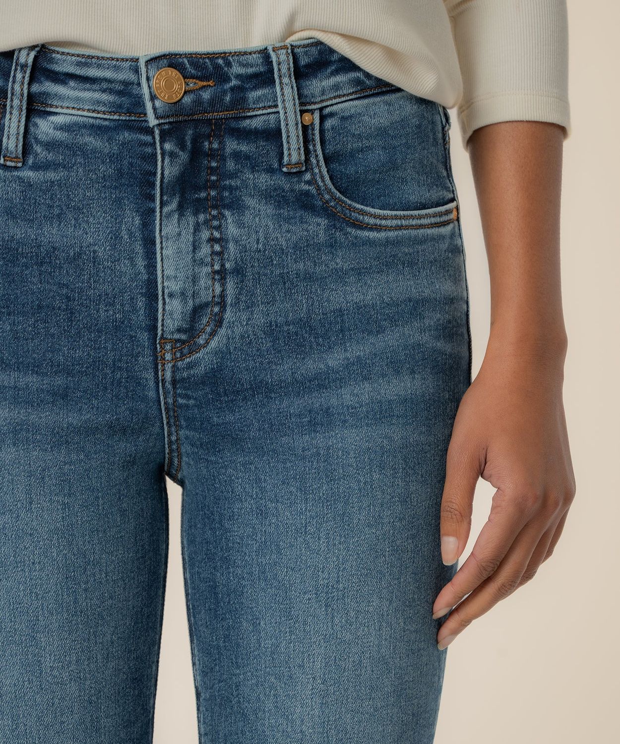 Rachel High Rise Mom Jean KP1583MC9L, Color: Radiant, Size: 2