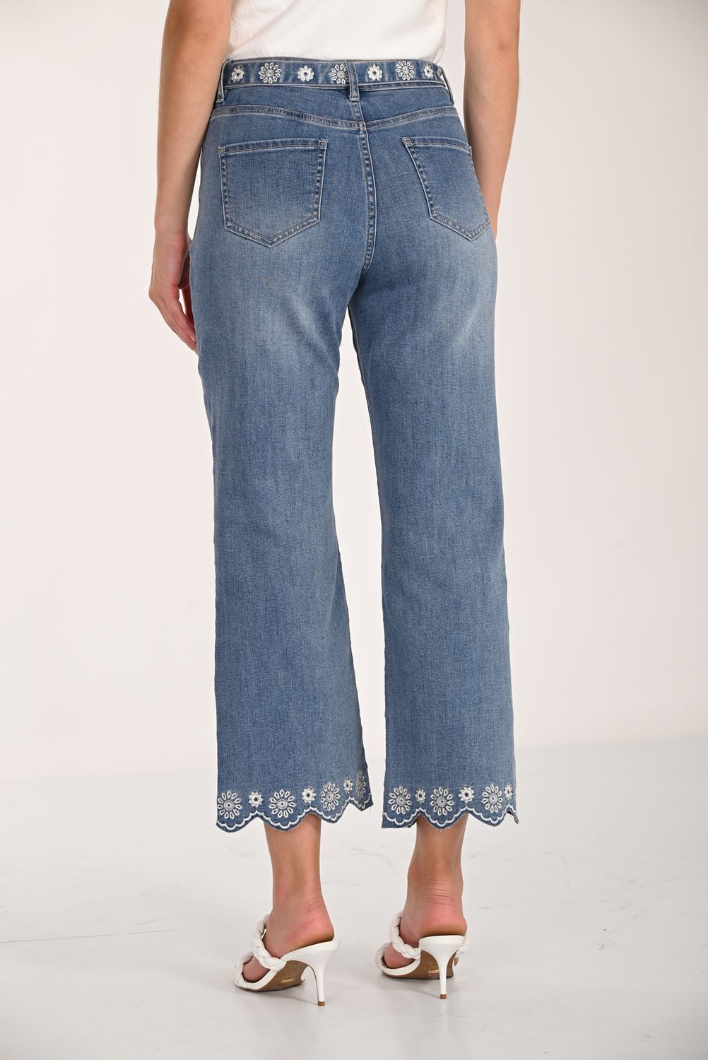 Woven Denim Pant 261666, Color: Blue, Size: XS