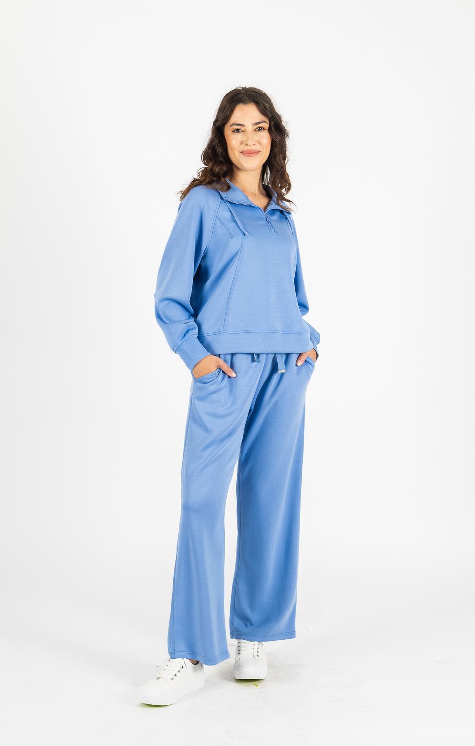 Knit Pant 261204, Color: Dty Blue, Size: S