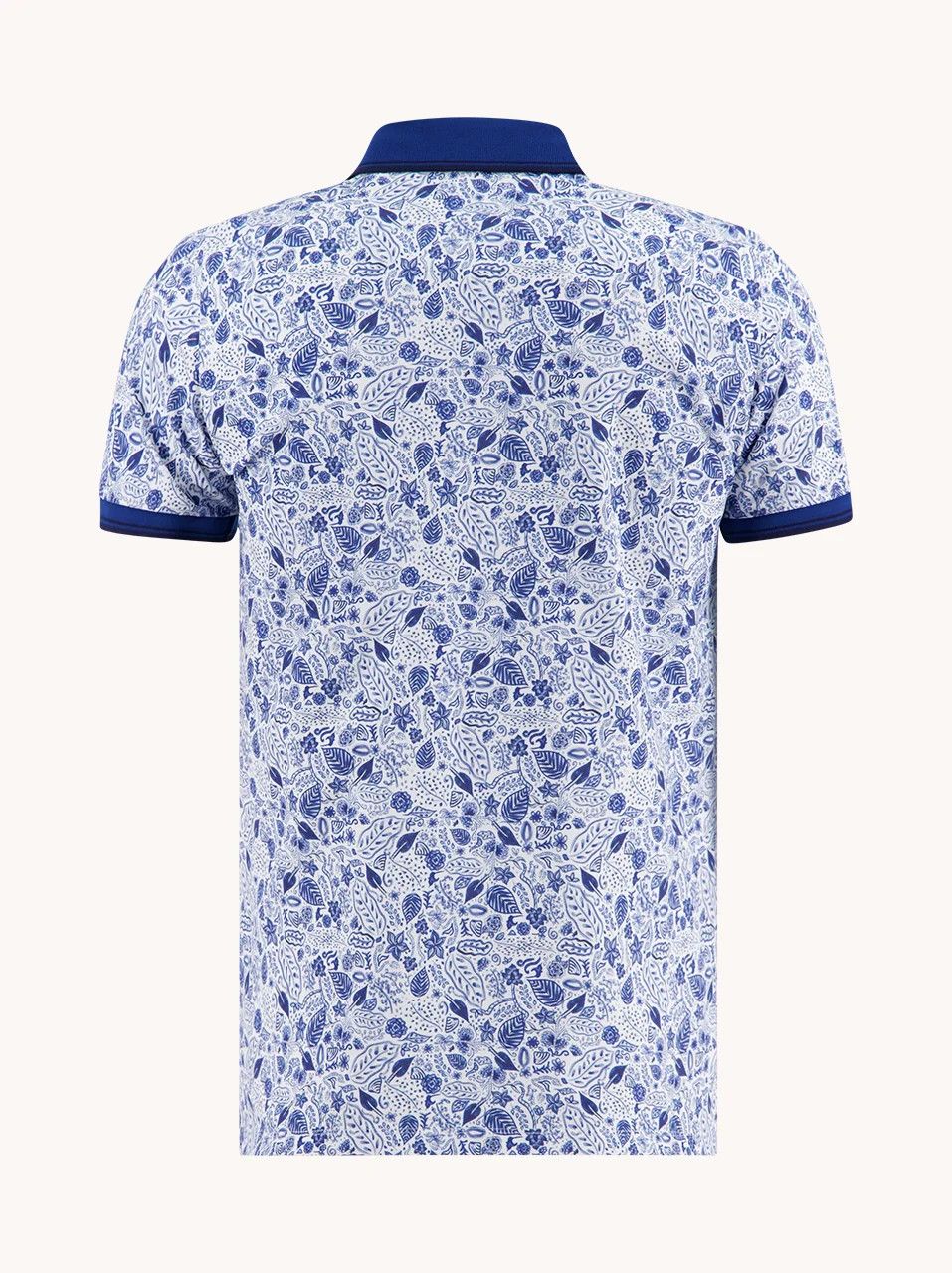 Polo Flower Lines 33.305, Color: Cobalt, Size: M