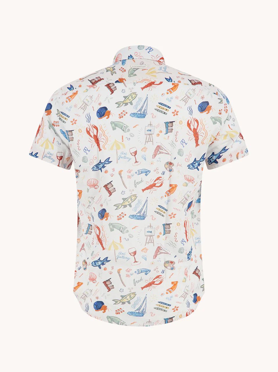 S/S Doodle Shirt 33.052, Color: M color, Size: M