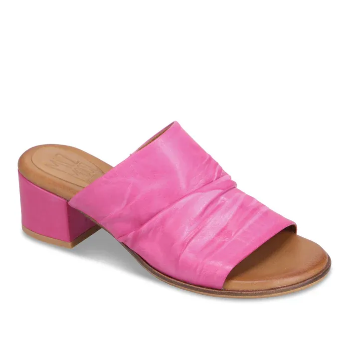 Remey Leather Heeled, Color: Fuchsia, Size: 36