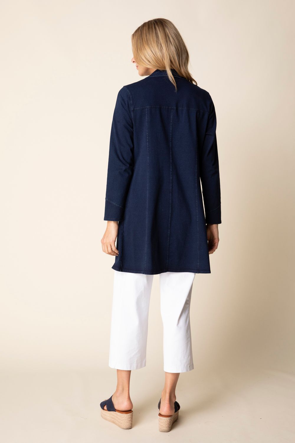 London Jacket H31523, Color: Denim, Size: XS