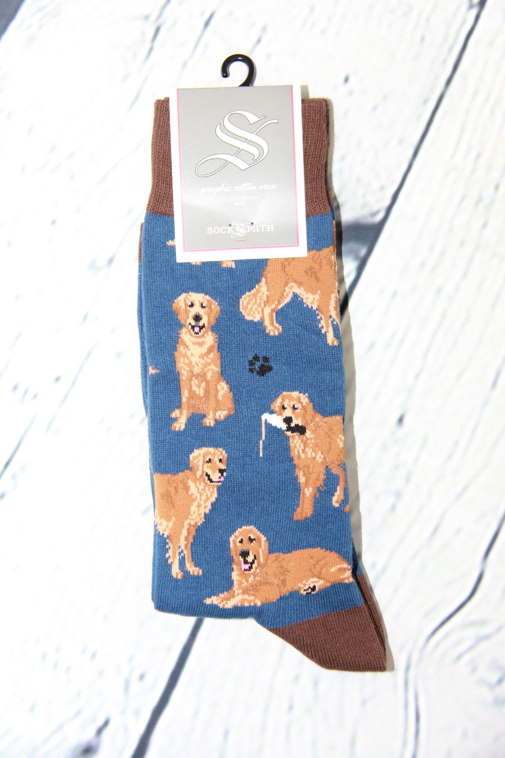 Dog Print Sock