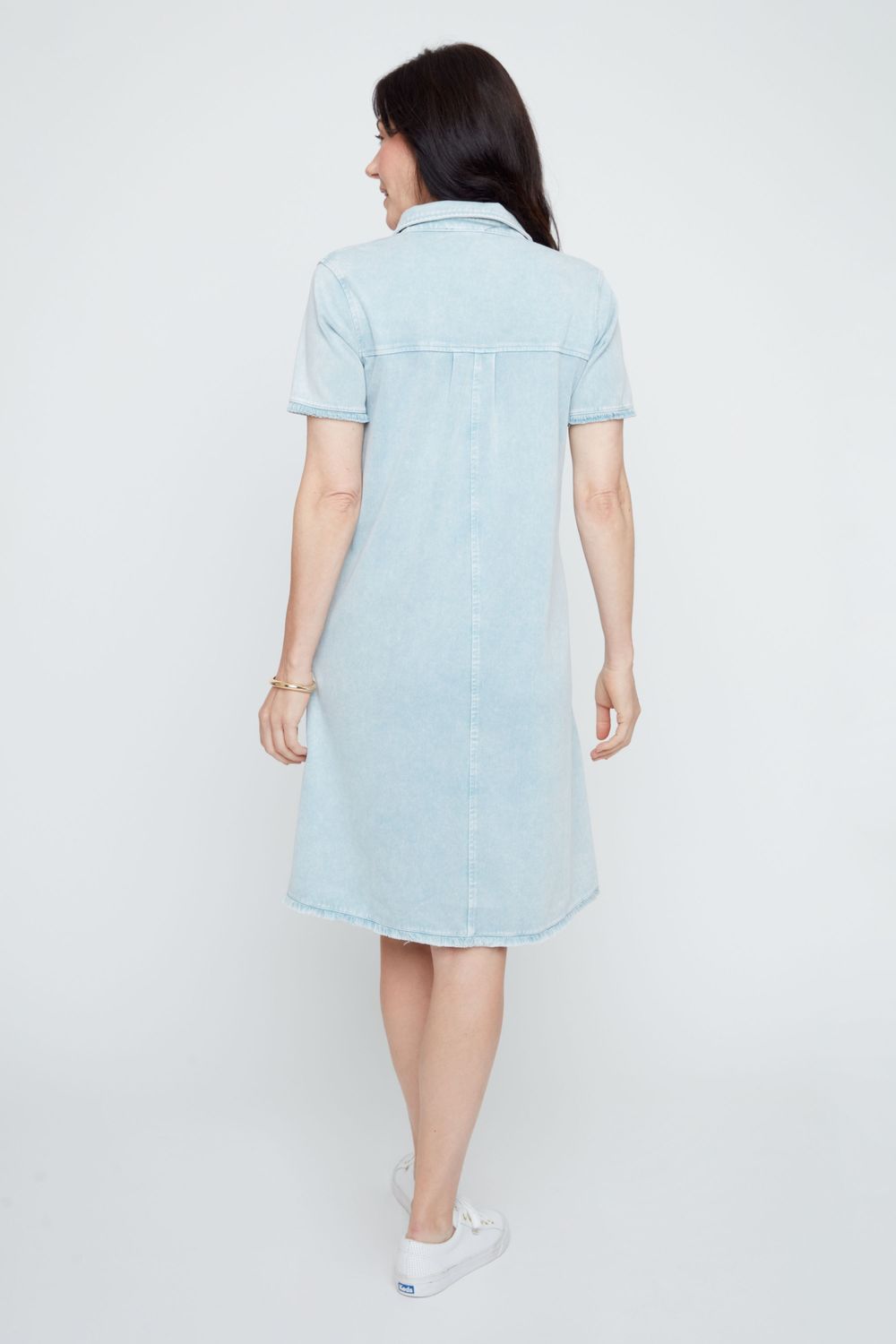 Knit Dress R4361KD E3020, Color: Chambray, Size: XS
