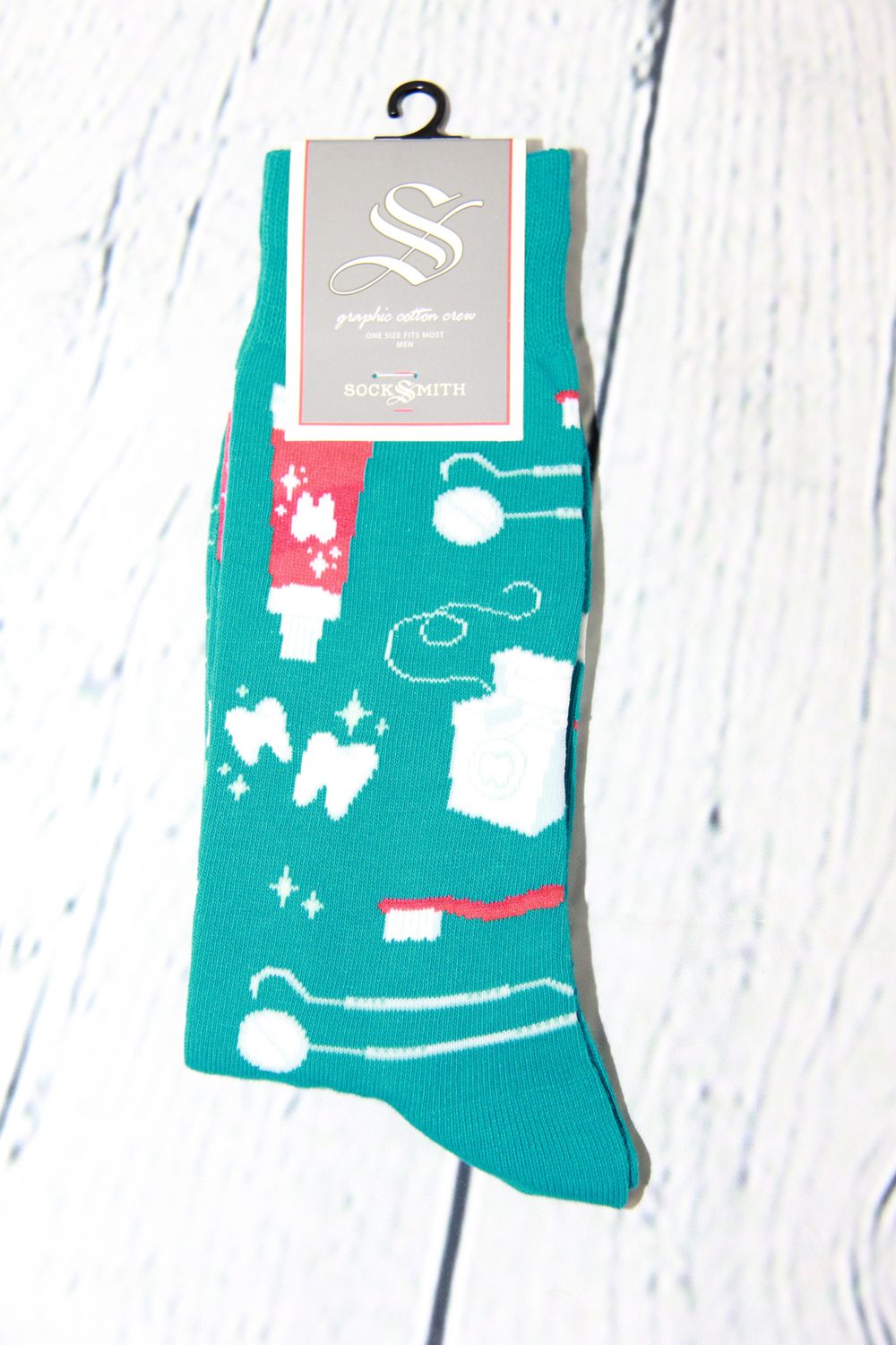 Pearly Whites Sock