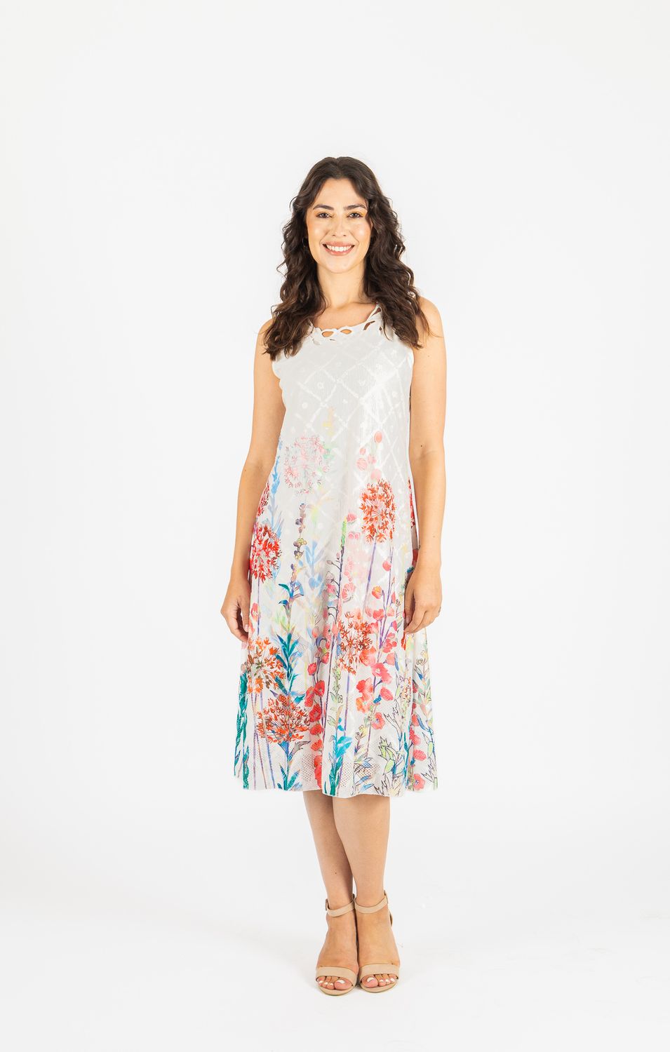 Dress 126118, Color: Ivory Bloom, Size: S