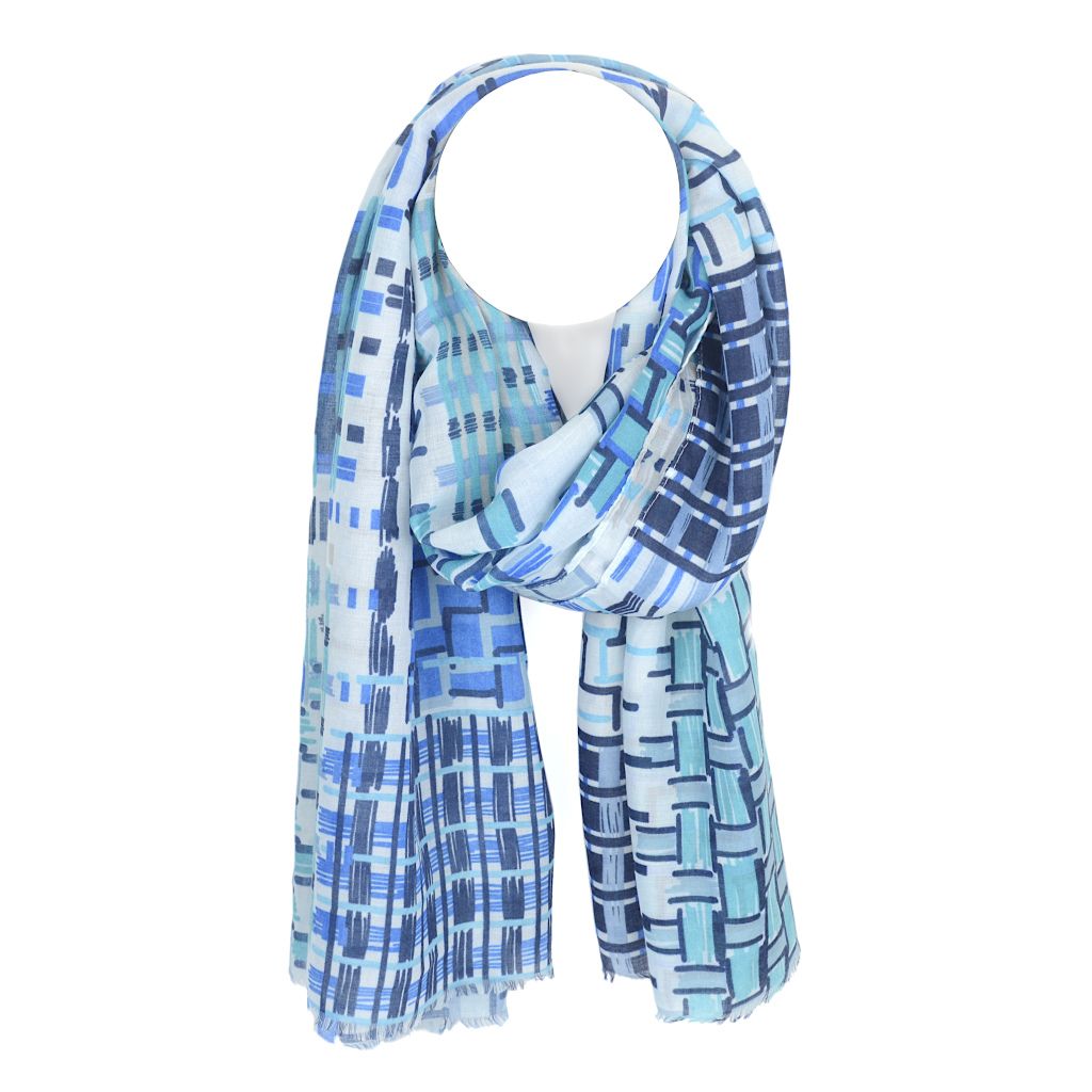 Blue Scarf