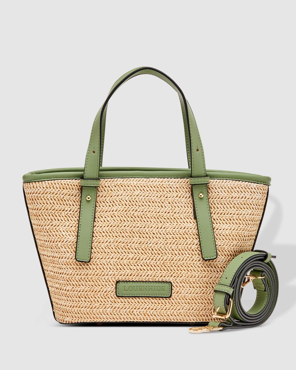Hayman Handbag Natural Sage Color