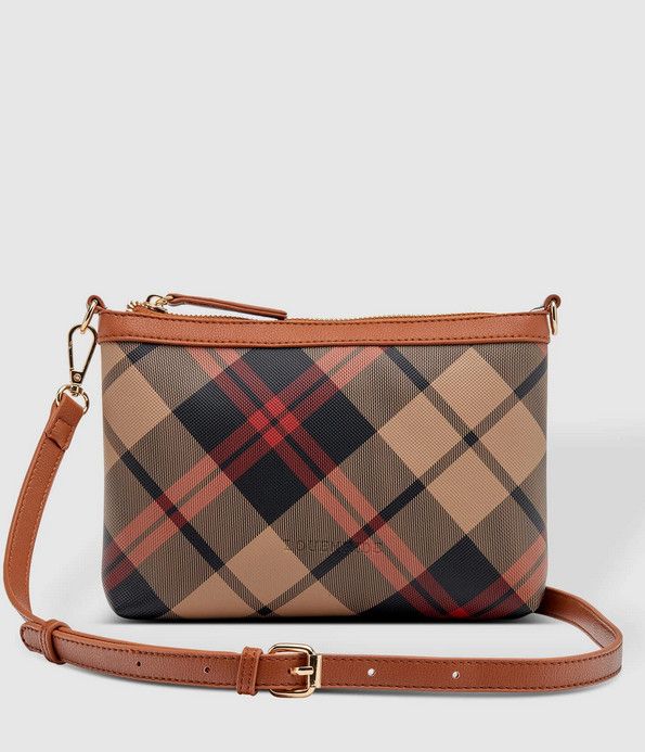 Carina Crossbody Bag Plaid