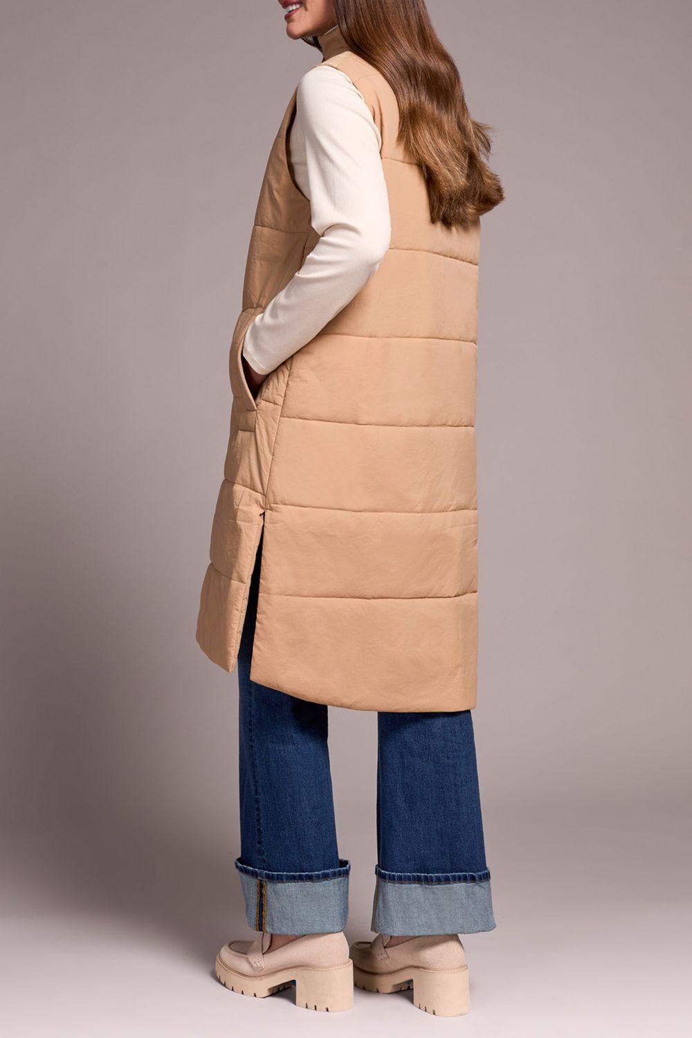 Quilted Vest 2314O/3283 Black XS