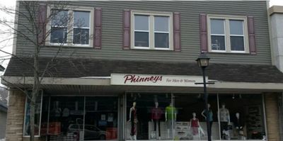 Phinneys For Men and Women storefront