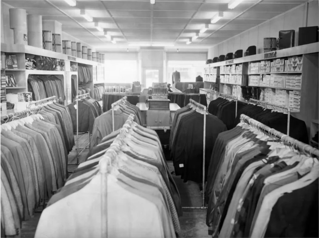 Phinneys interior 1950s