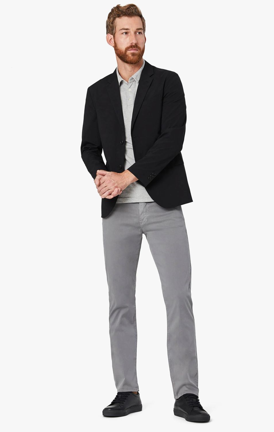 Courage St. Leg Pants Grey Shark Twill