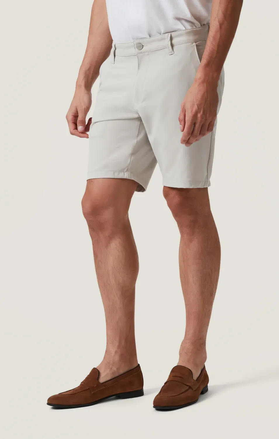 Arizona Shorts in Stone Commuter Luxe