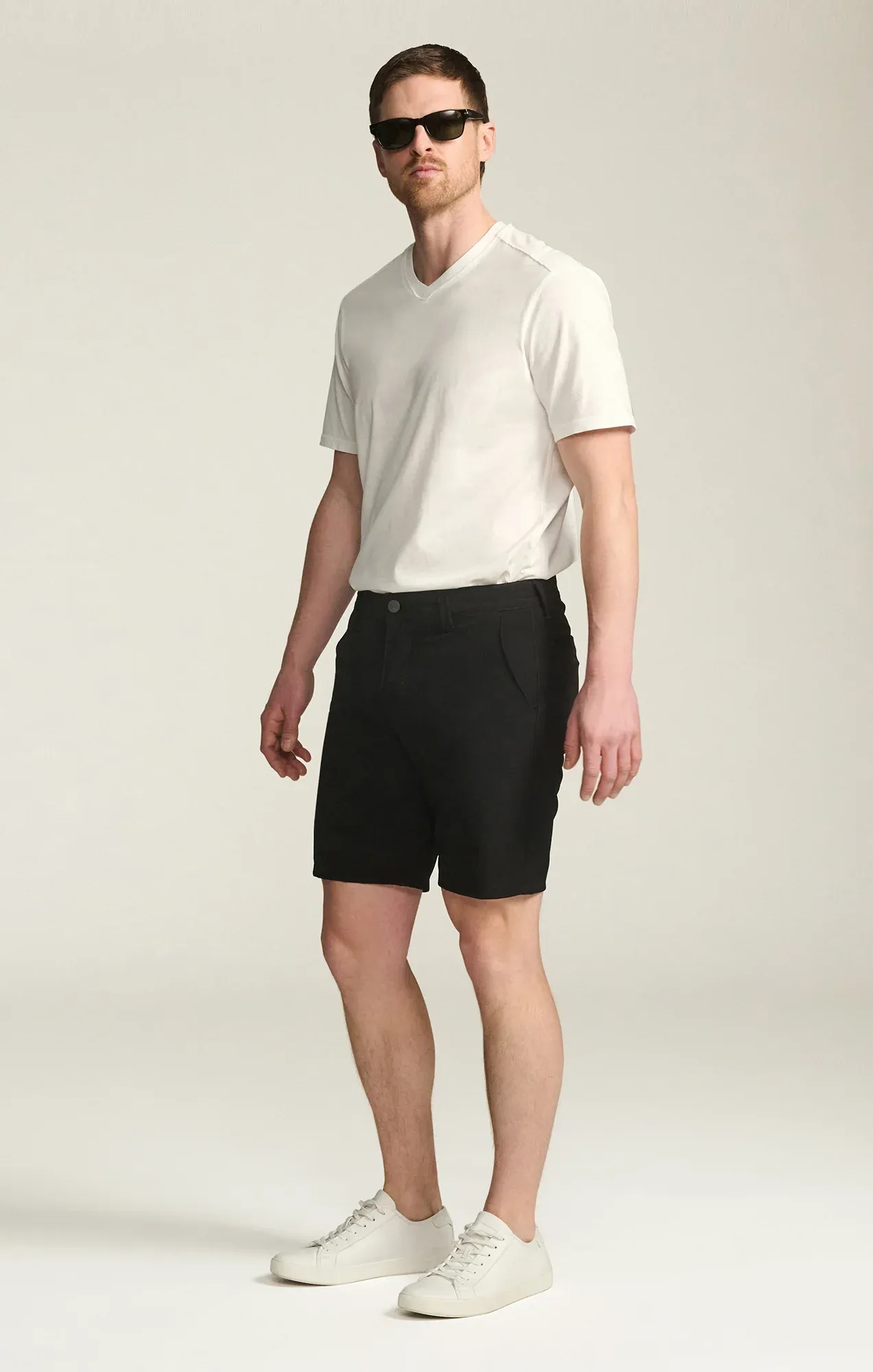 Arizona Shorts in Black, Commuter Luxe by 34 Heritage, available at Phinney's in Kentville, Nova Scotia