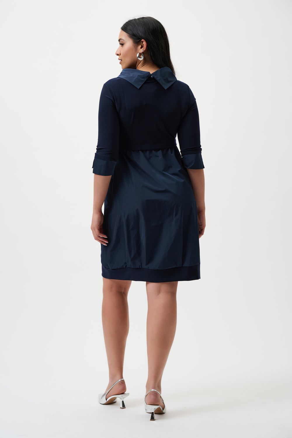 Miracle Cocoon Dress 173444, Color: Midnight Blue, Size: 8