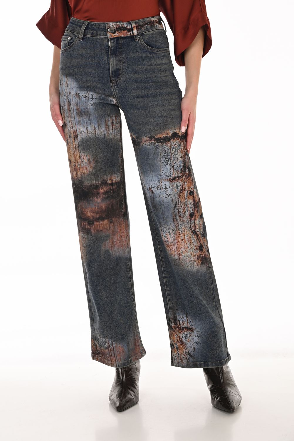 Woven Denim Pant 263743
