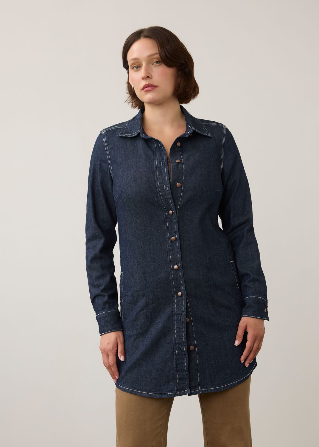Long Denim Tunic 7325992