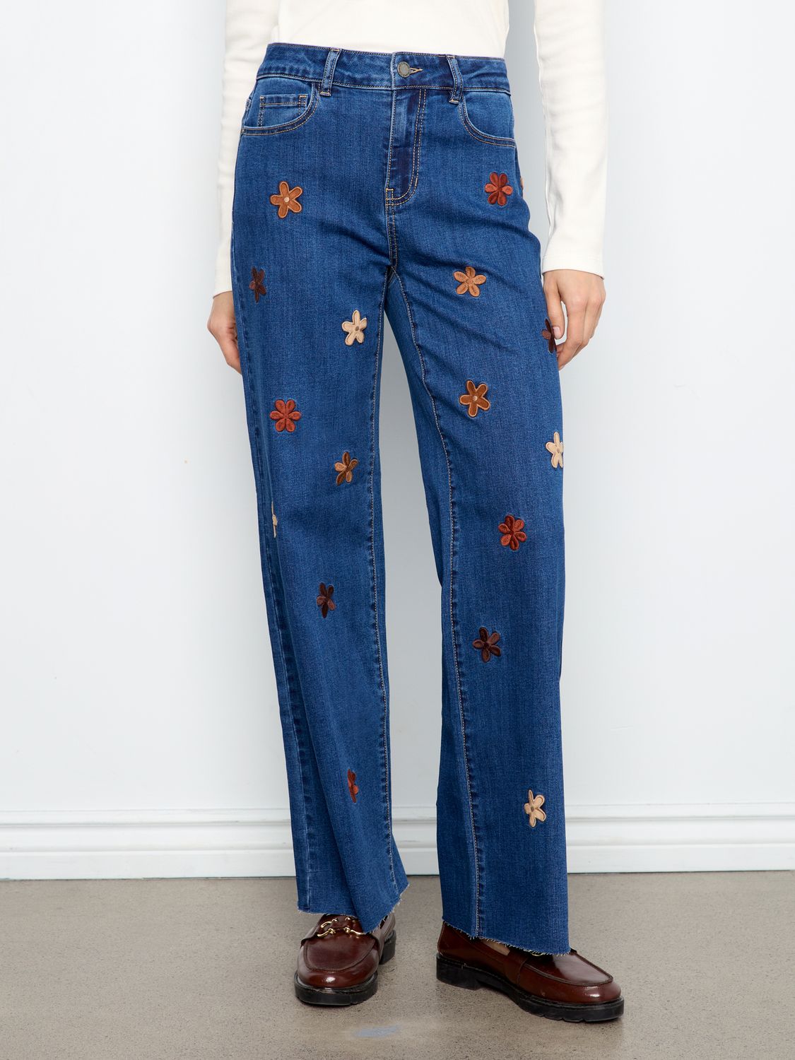 Wide Leg Flower Pant C5665R/431A
