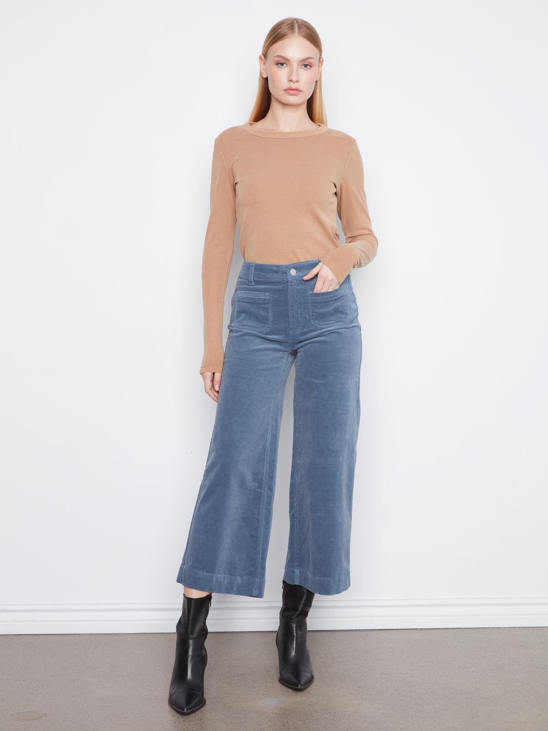 Cropped Corduroy Pant C5538RPR/660B