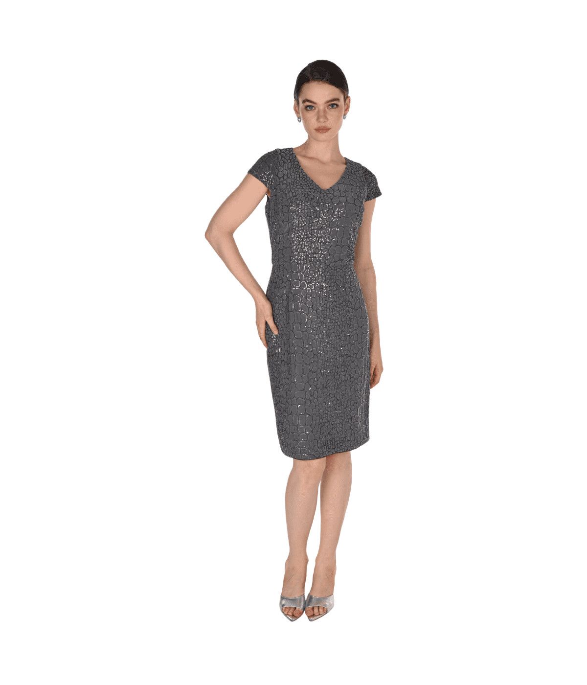 Dark Grey Dress 269117