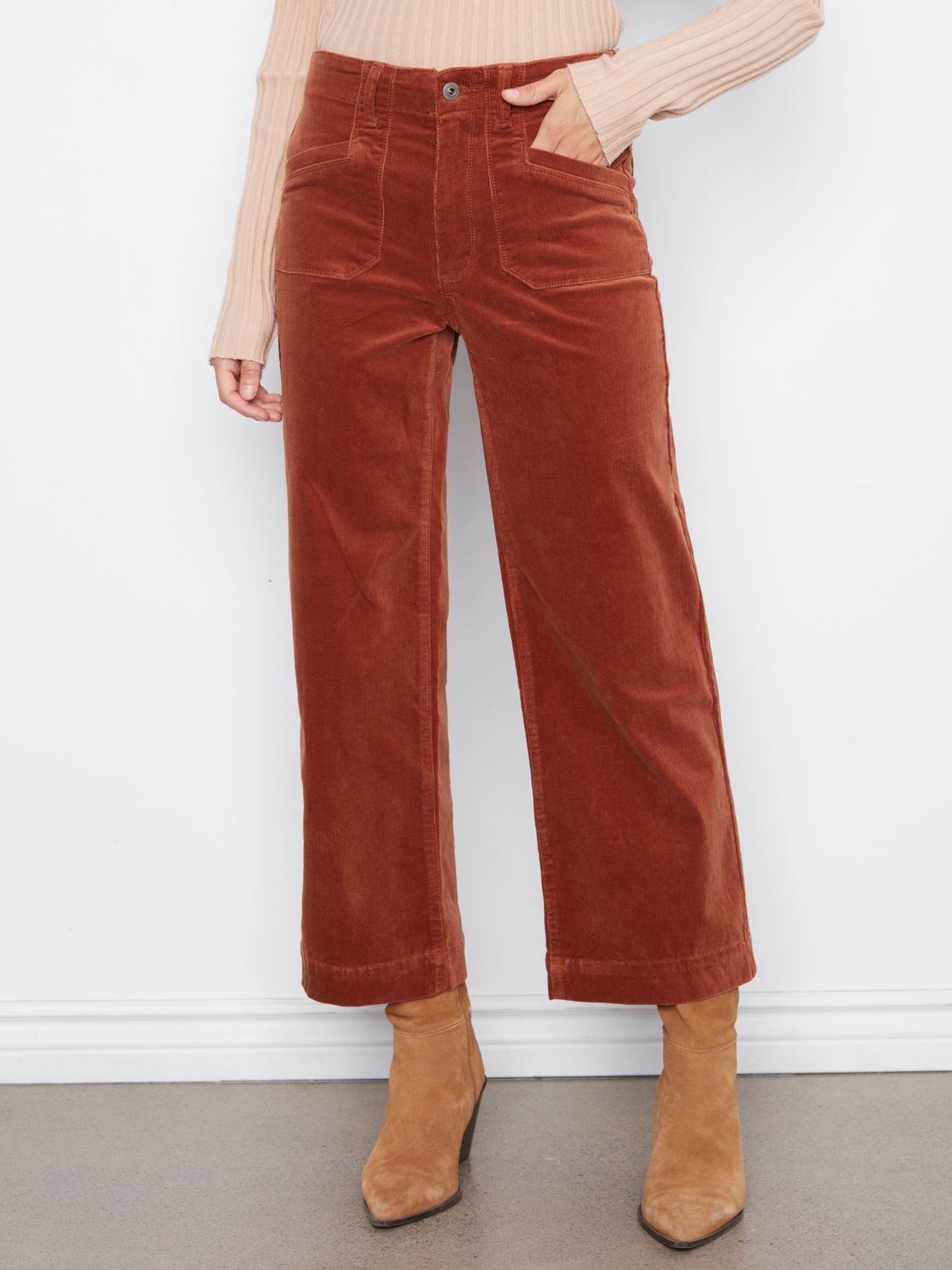 Cropped Wide Leg Cords C5660RR/660B