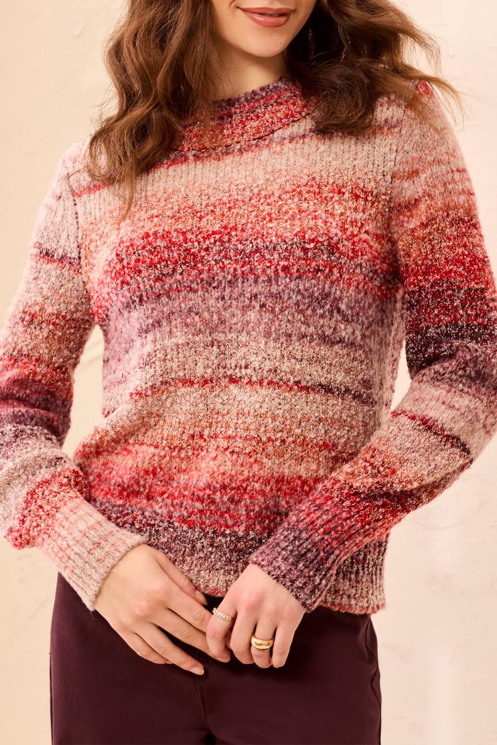 Mock Neck Sweater 3180O/8208