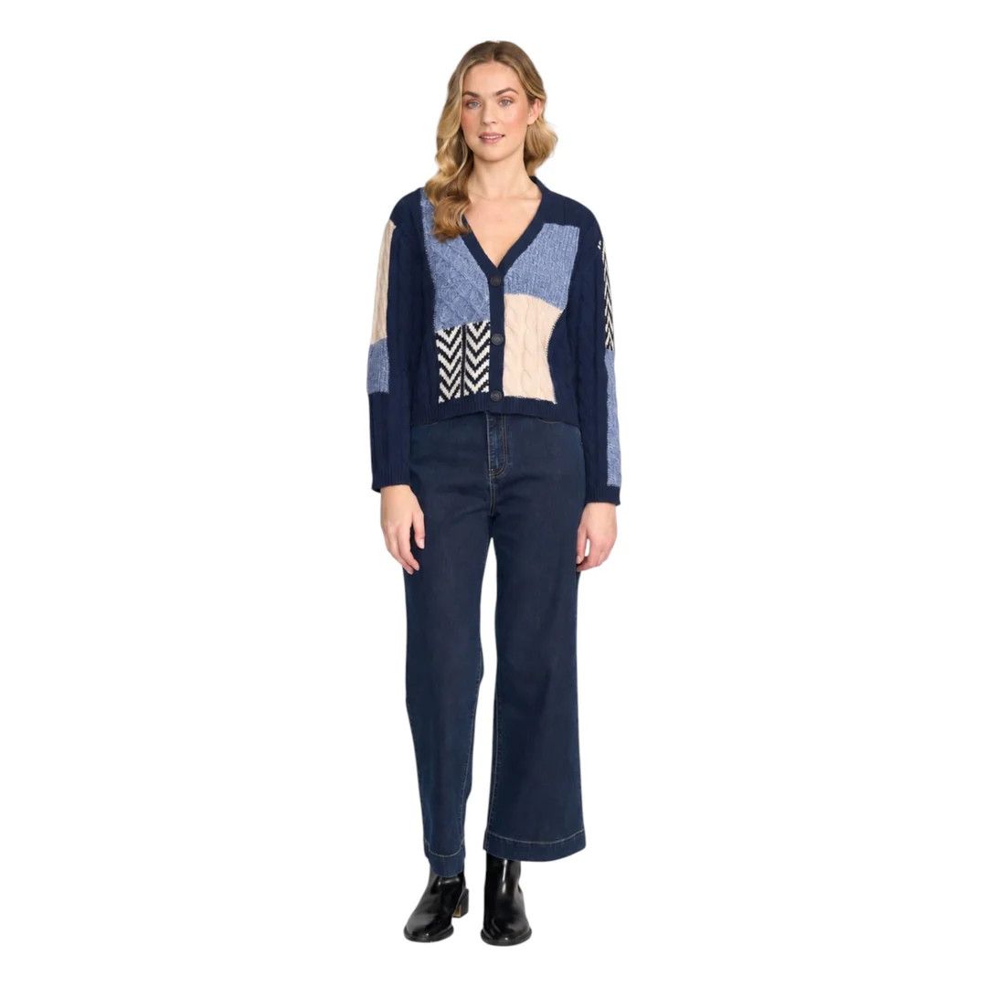 Warm Intentions Cardi Denim Mix FO8751