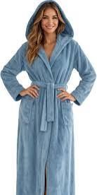 Geena Hooded Terry Cotton Robe