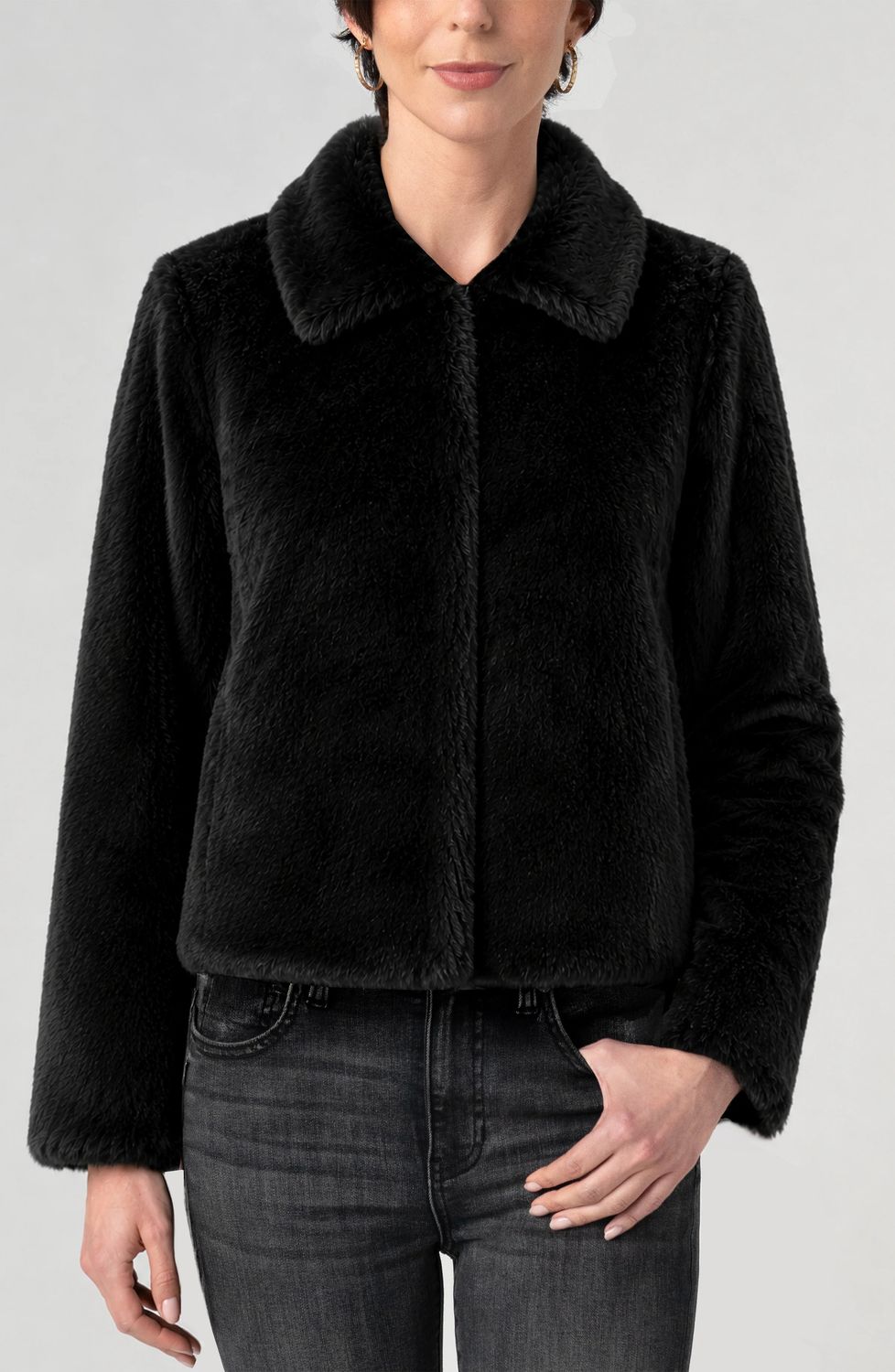 Faux Fur Jacket LM1D25TR08