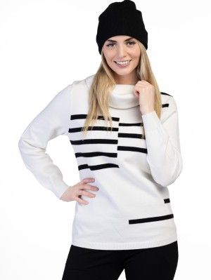Cowl Neck Sweater V7146