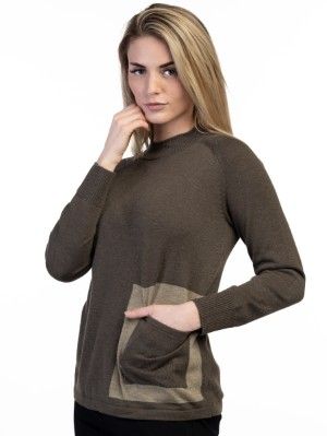 Sweater With Pocket V7112