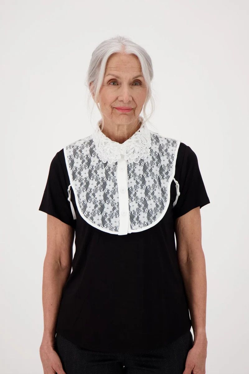 Lace Shirt Dickie E123
