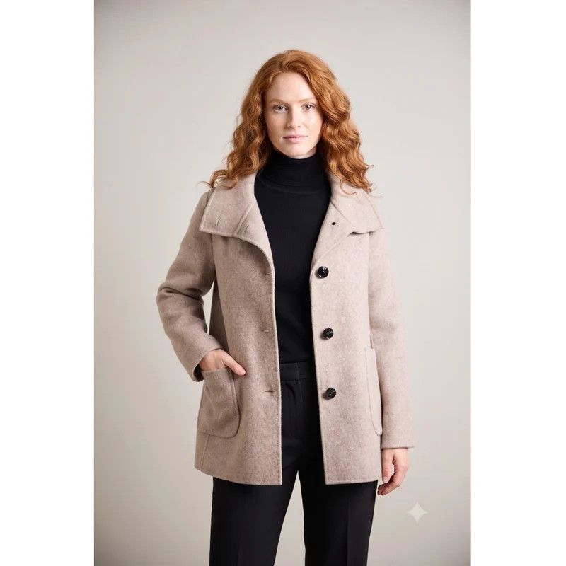Taupe Coat 2402