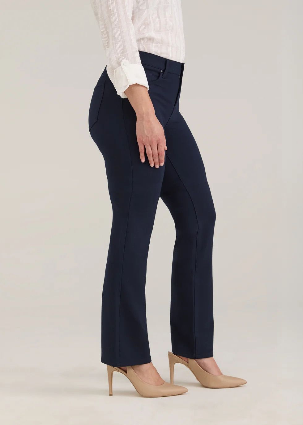 Petite Ponte Suzanne Straight Leg Pant 8922396