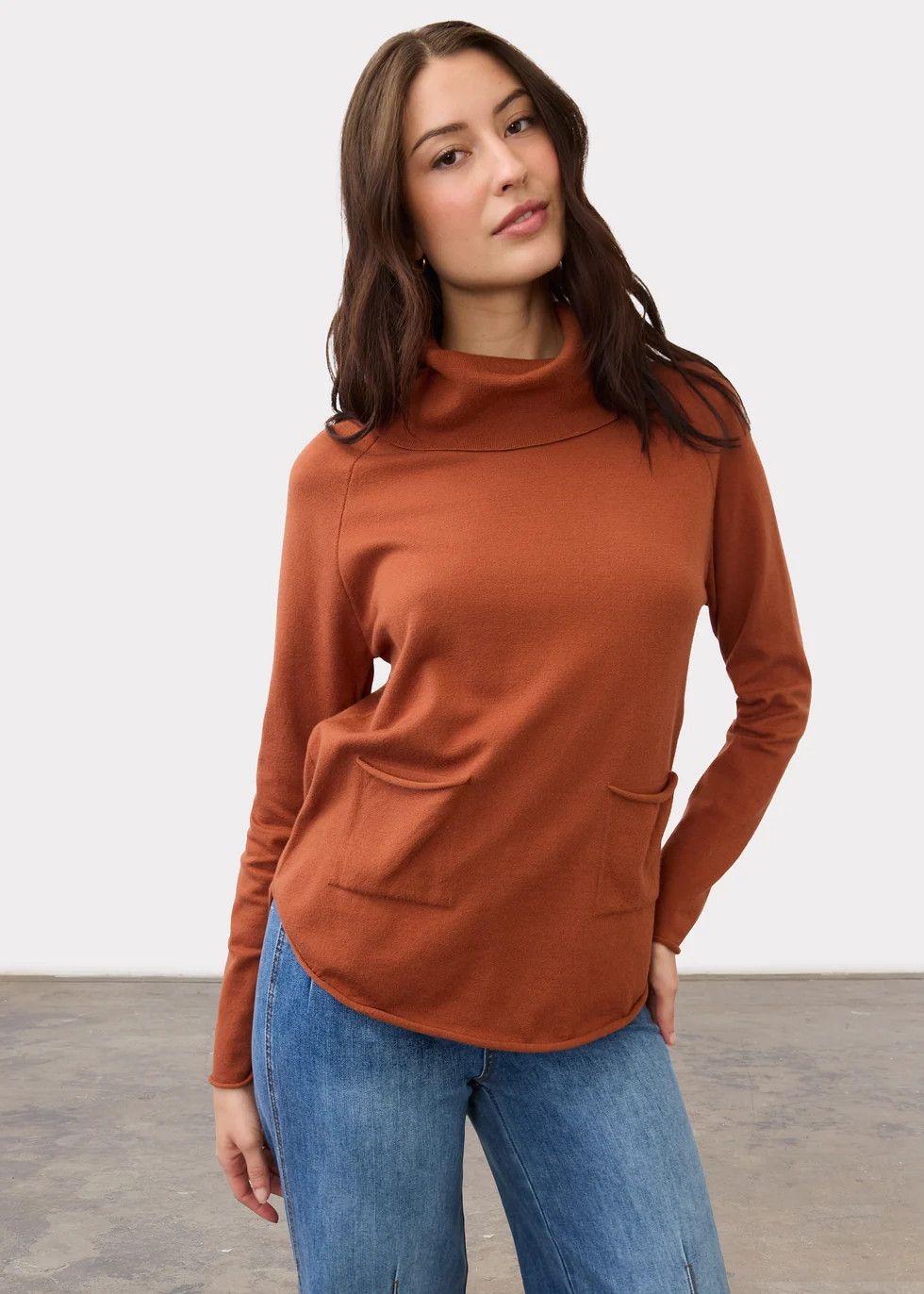 Cowl Neck Sweater 1492212