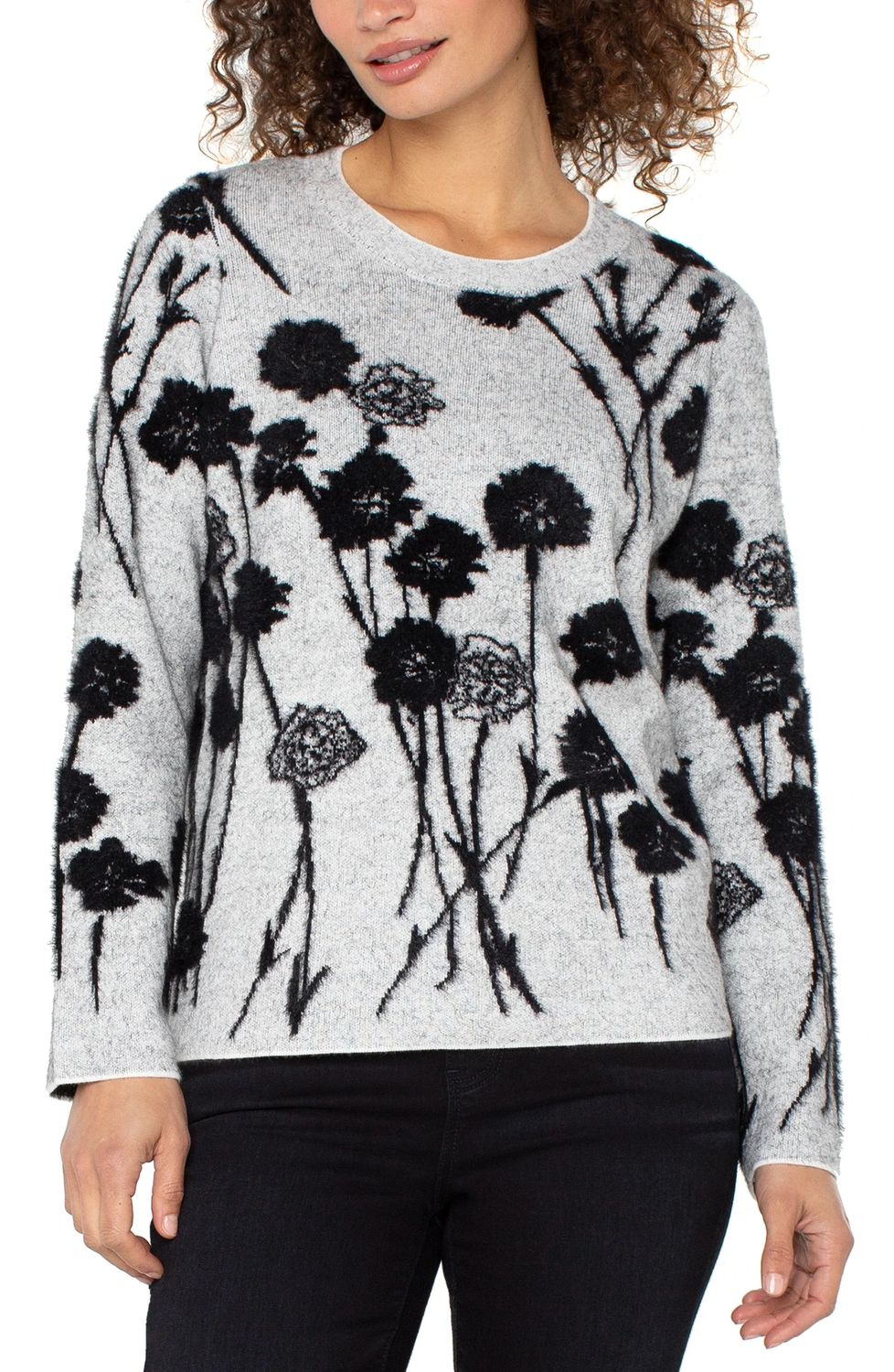 Jacquard Sweater LM8D52SK32