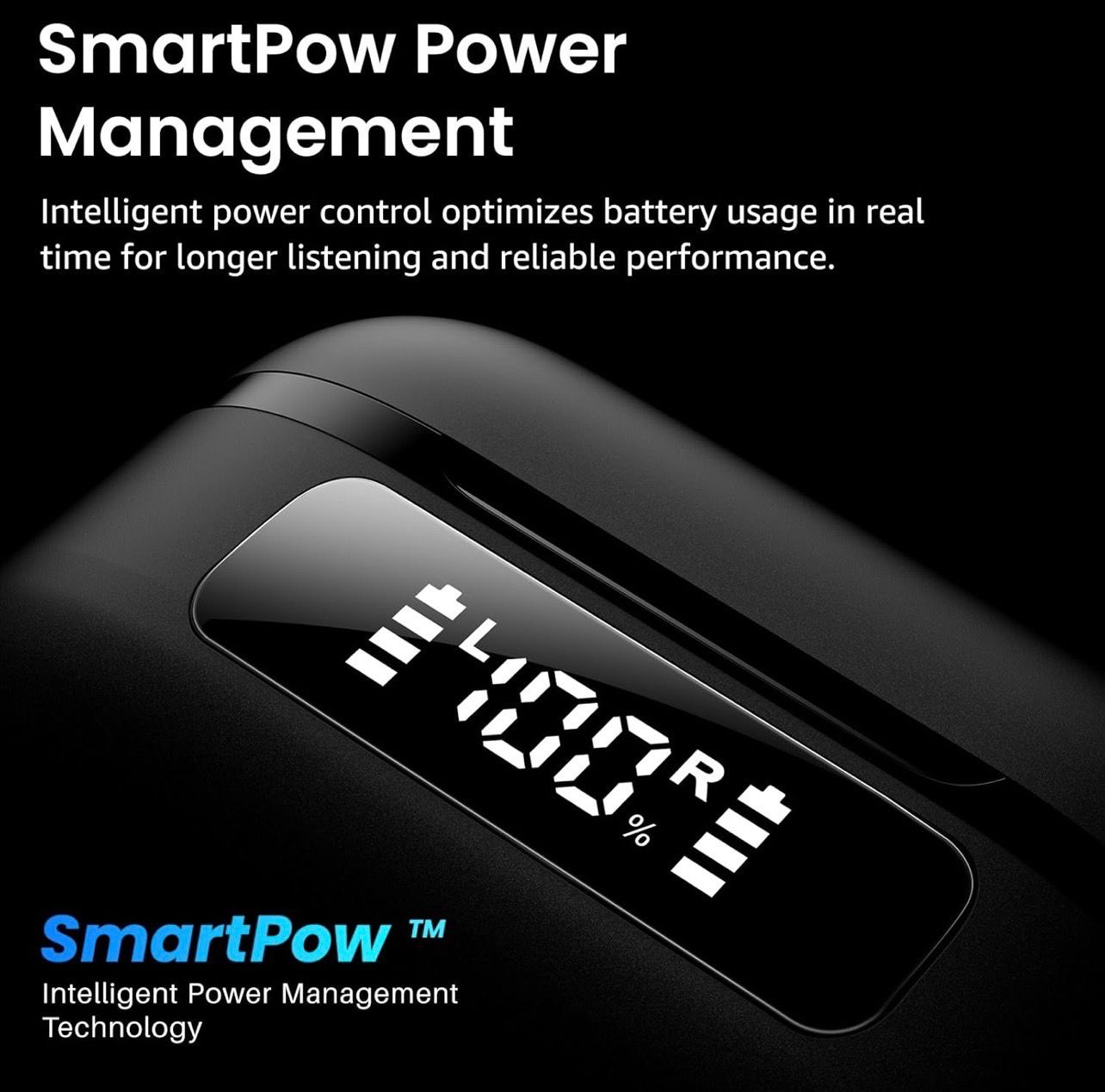 TOZO Hybrid Active Noise Cancelling Wireless Earbuds