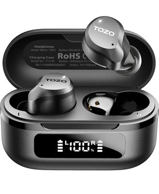 TOZO Hybrid Active Noise Cancelling Wireless Earbuds