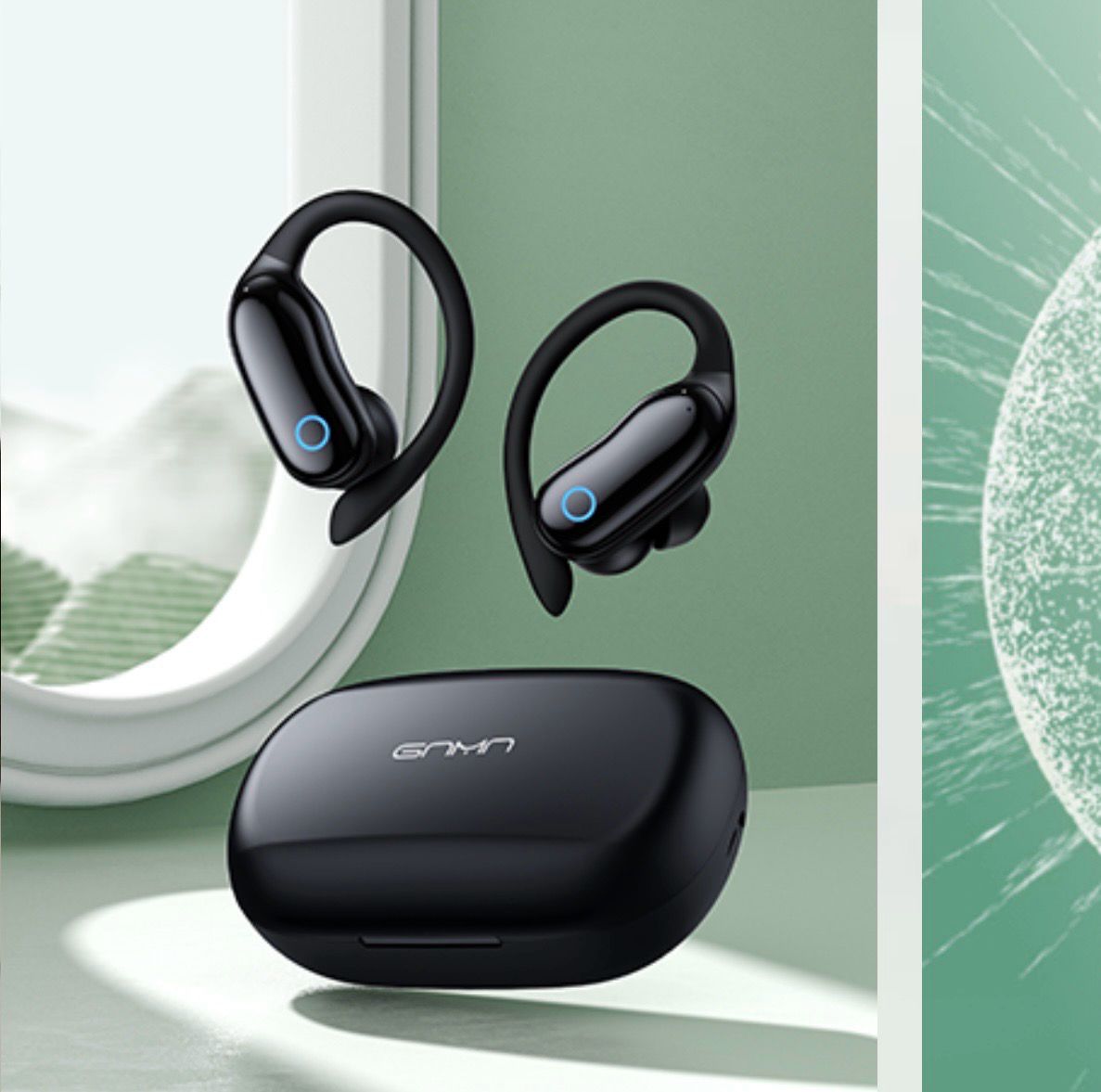 GNMN Active Noise Cancelling Ear Buds Wireless Earbuds