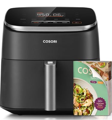 9-in-1 TurboBlaze Air Fryer 6 Qt, Premium Ceramic Coating