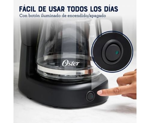 Cafetera Oster® programable 12 tazas / pantalla táctil