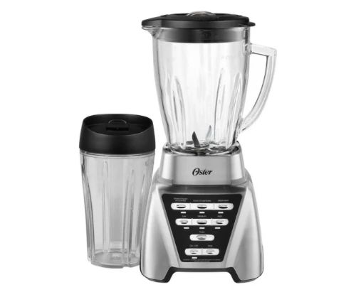 Oster® Licuadora Pro 1200 / 7 Velocidades / 3 Programas Aut. Vaso Blend-N-Go™ / Níquel - BLSTMBCBG000