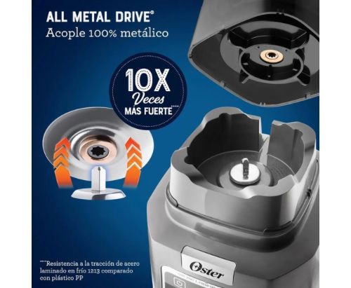 Licuadora Oster® Profesional XTREME MIX con iBLEND y MAX CRUSH / Tecnología Reversible