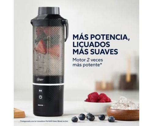 Licuadora Portátil Oster GoMAX 590 ml Capacidad / Smoothies / Negro - BLSTGFP-B20-000