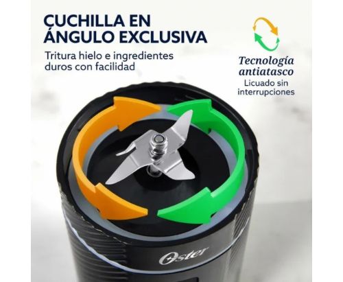 Licuadora Portátil Oster GoMAX 590 ml Capacidad / Smoothies / Negro - BLSTGFP-B20-000