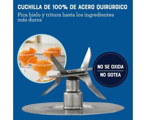 Licuadora Oster® programas aut. / Tecnología reversible y pantalla táctil / vaso BLend-N-Go BLSTPYG1312XBG