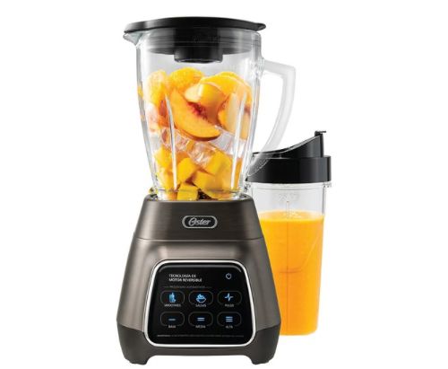 Licuadora Oster® programas aut. / Tecnología reversible y pantalla táctil / vaso BLend-N-Go BLSTPYG1312XBG