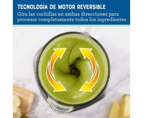 Licuadora Oster® programas aut. / Tecnología reversible y pantalla táctil / vaso BLend-N-Go BLSTPYG1312XBG